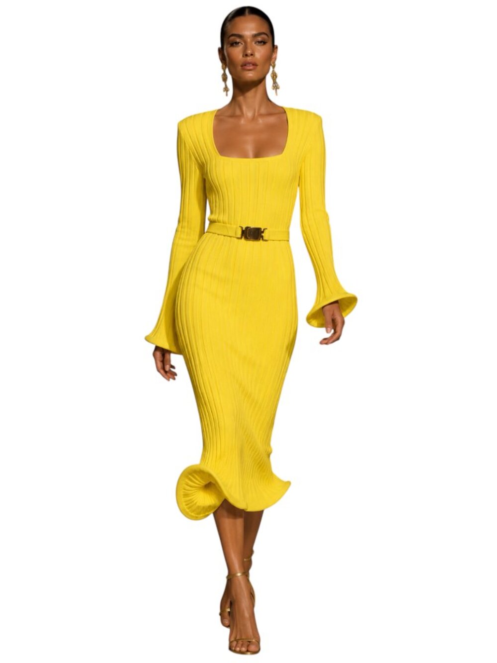 ROWEN ROSE RUNWAY DRESS SIZE S NEW - Picture 9 of 13